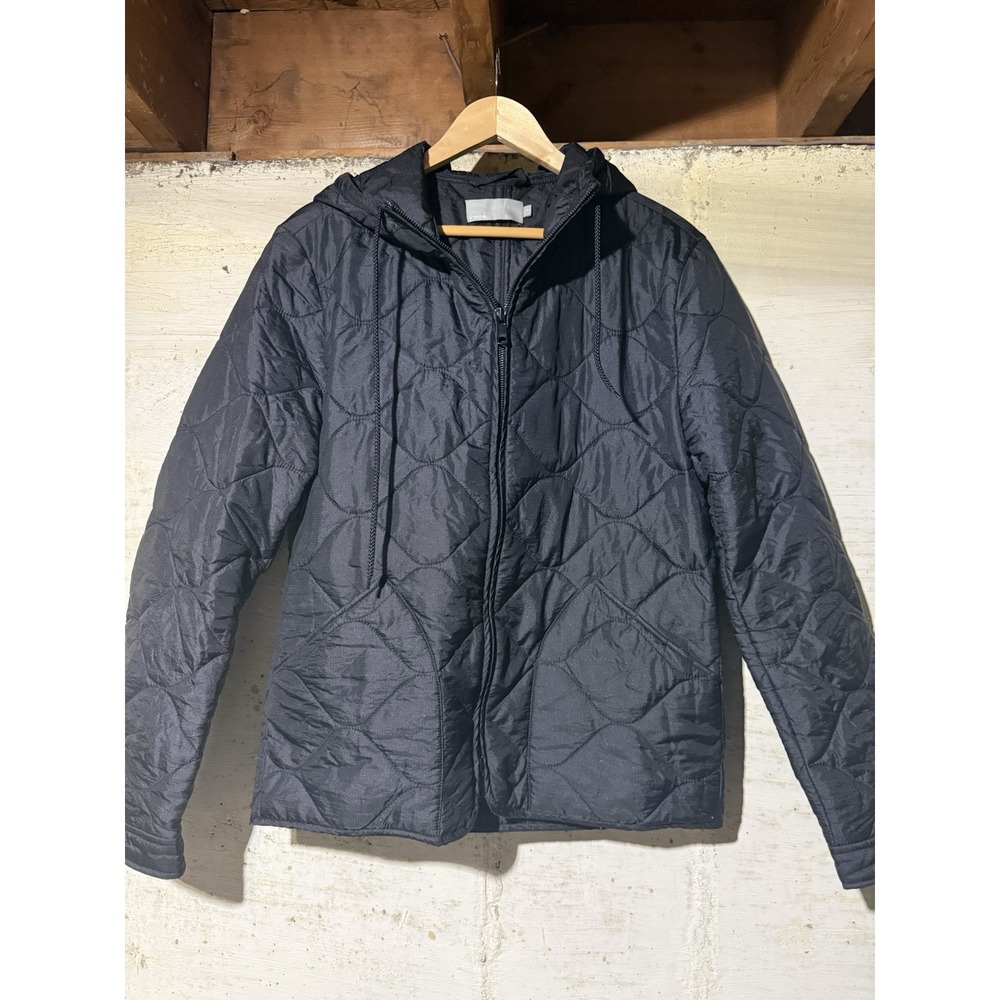 Vince Quilted Inner Insulation Jacket Gorpcore Camping Streetwear BLK Mens Small
